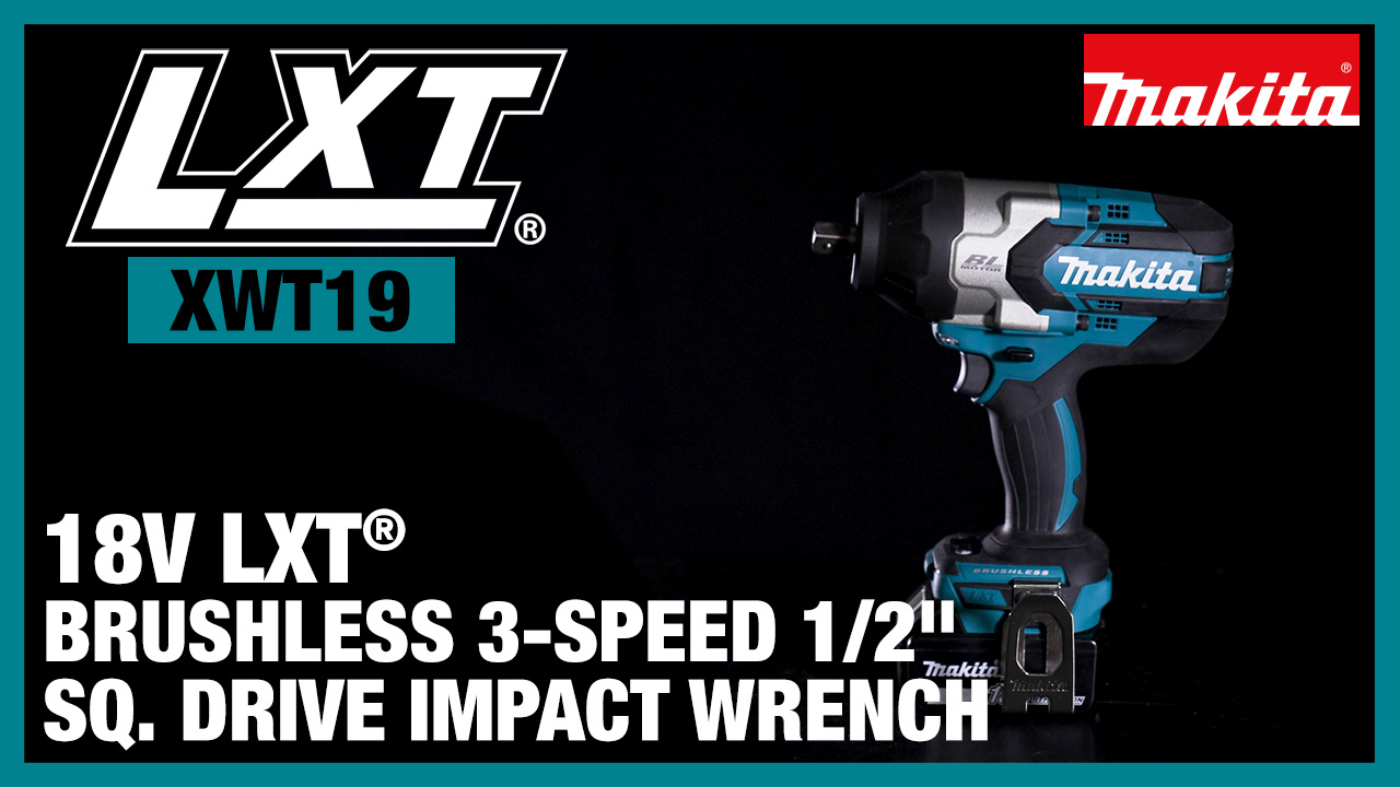 Makita XWT19Z 18V LXT® Lithium-Ion Brushless Cordless 3-Speed 1/2